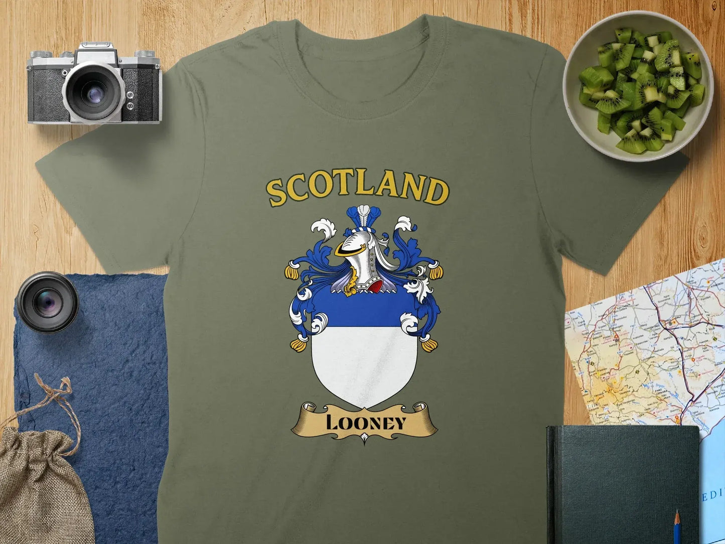 Scotland Looney Family Crest T-shirt product type