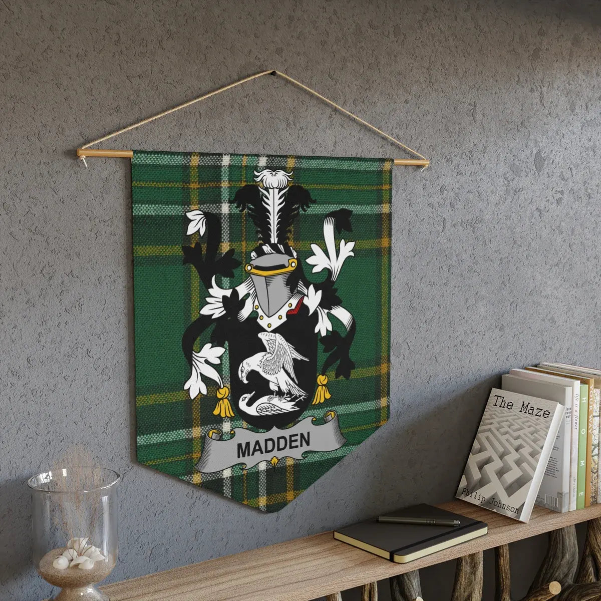 Madden Family Crest Wall Hanging Tapestry product