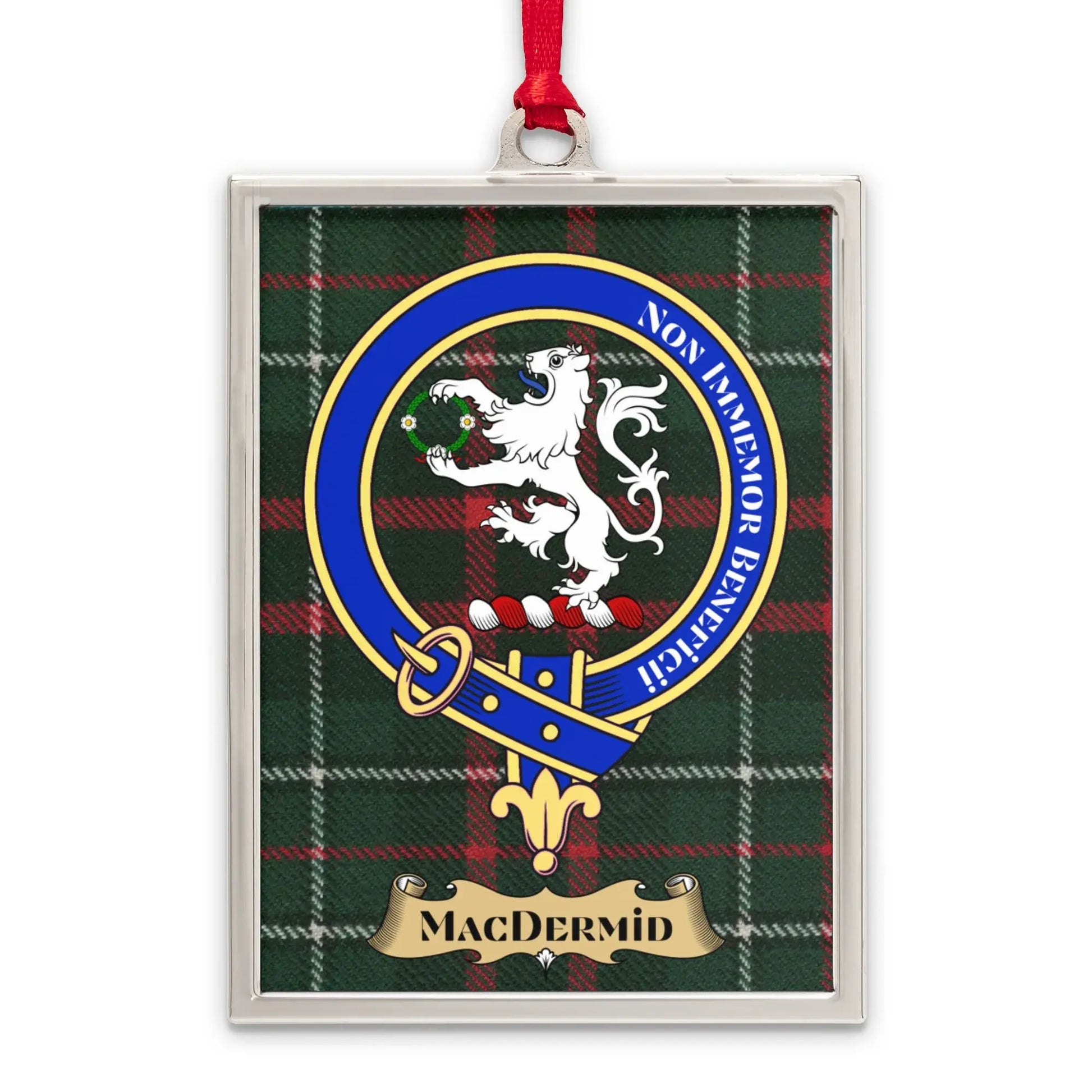 MacDermid Family Crest Plaid Background product