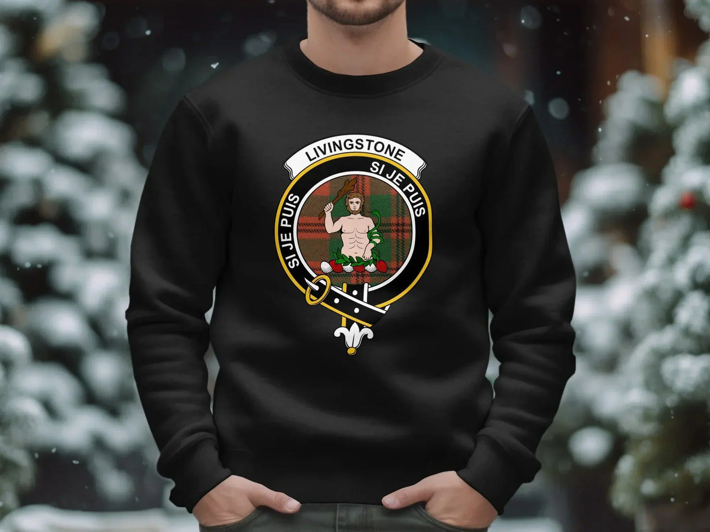 Livingstone Crest Clan Family Heritage Sweatshirt product