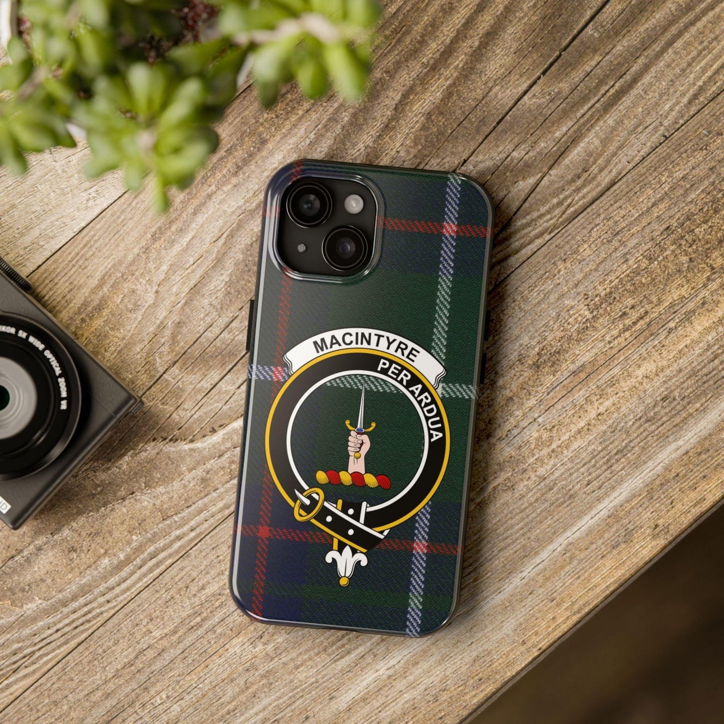 MacIntyre Clan Scottish Tartan Cell Phone Case - Celtic Ancestry Gifts