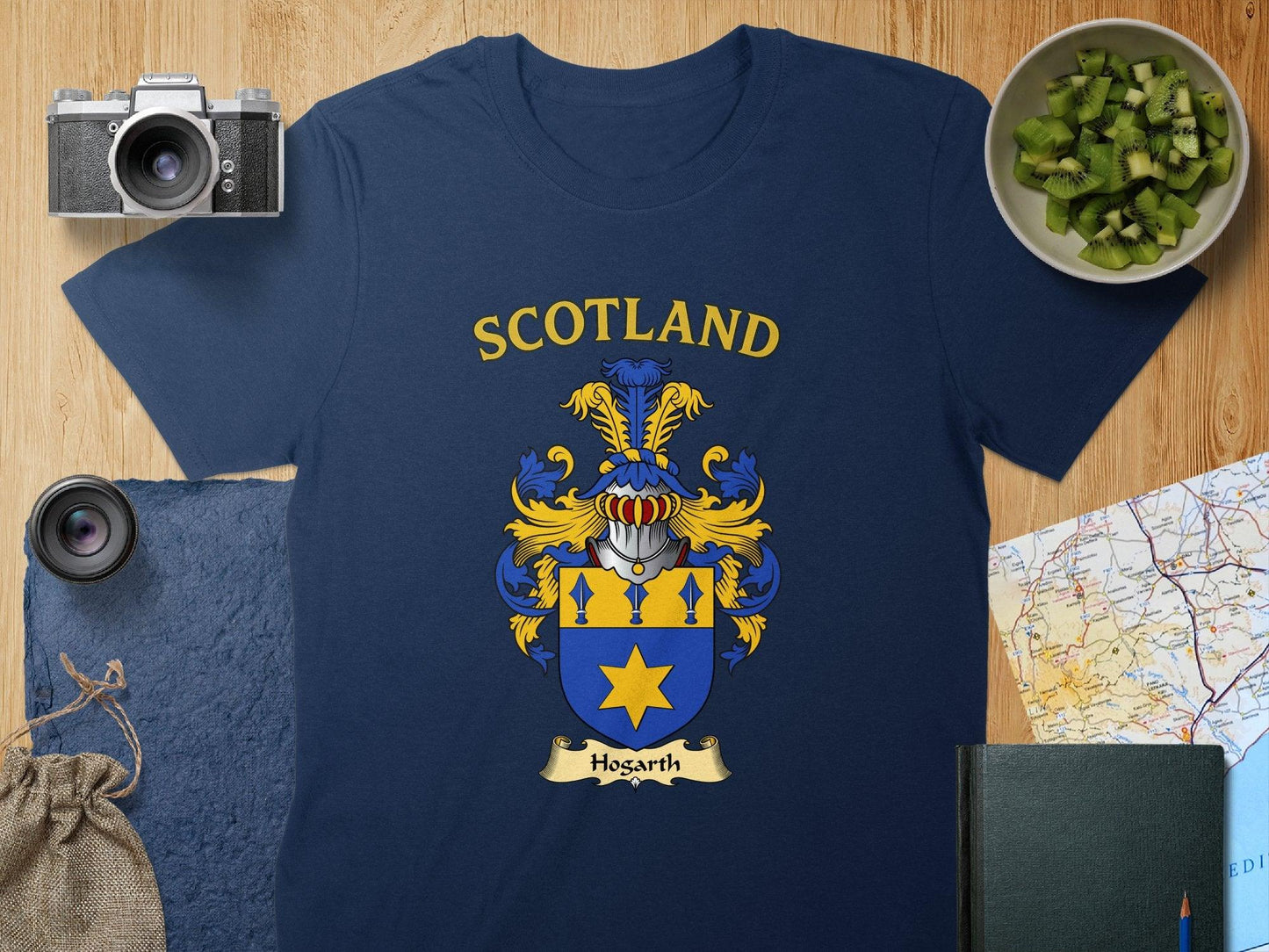 Scotland Shield Emblem T-shirt for History Enthusiast product