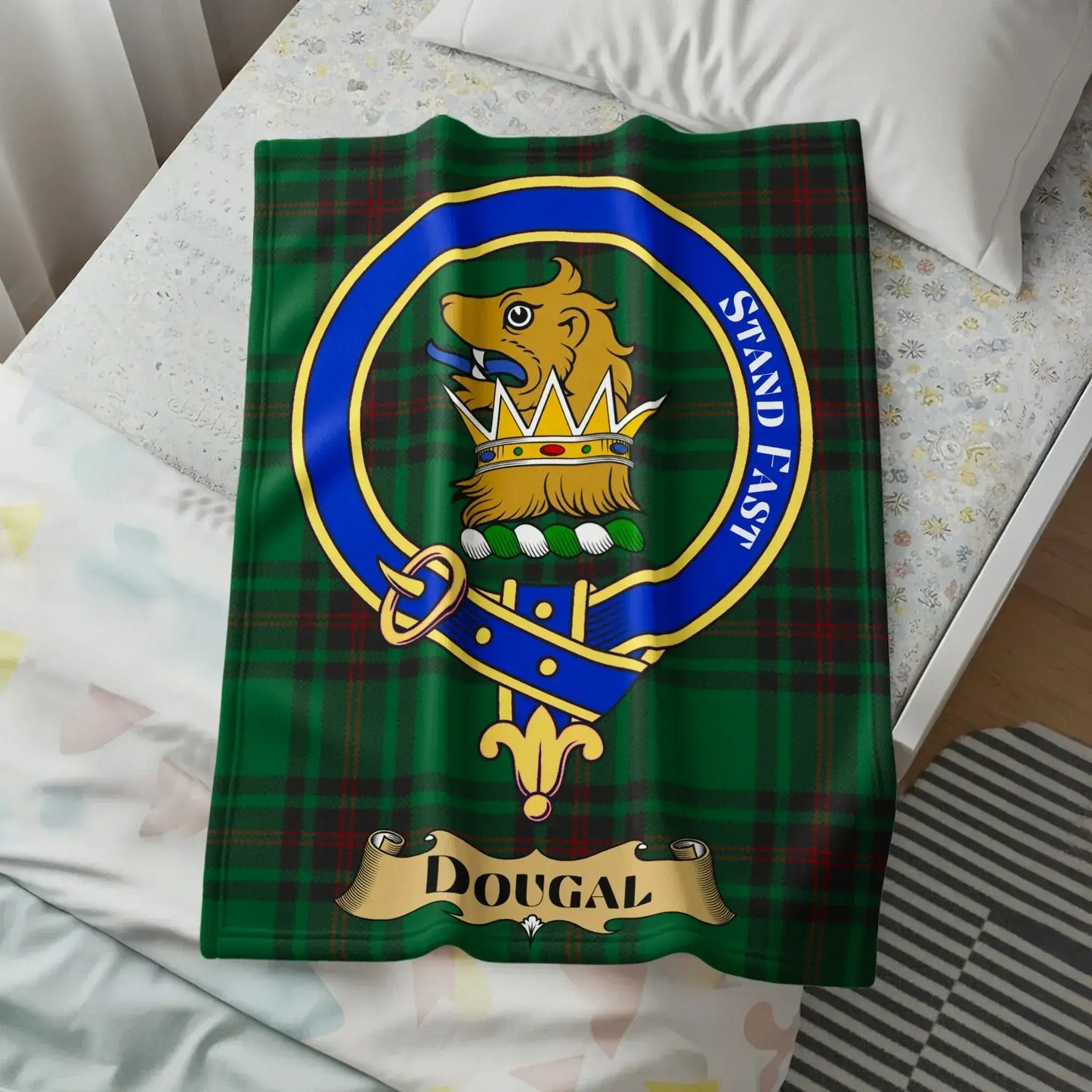 Dougal Tartan Blanket Family Crest Bedding product