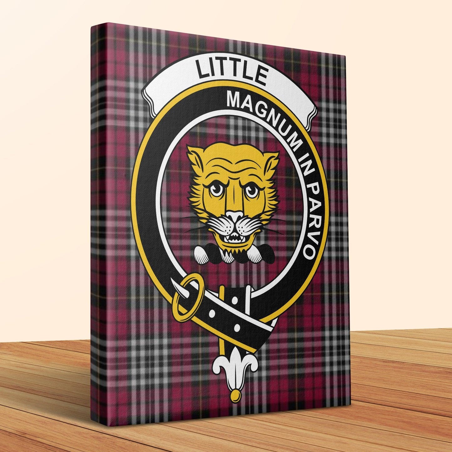 Little Magnum In Parvo Clan Crest Tartan Canvas product