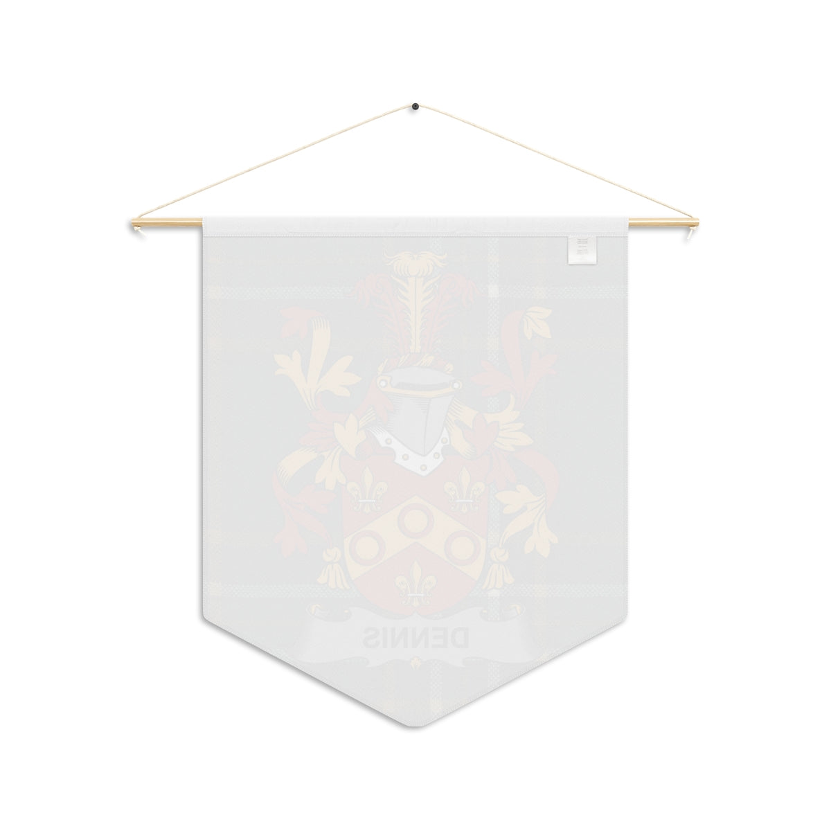 Custom Family Crest Banner Wall Hanging product