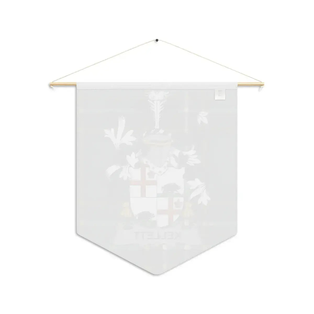 Personalized Family Crest Coat of Arms Hanging Banner product