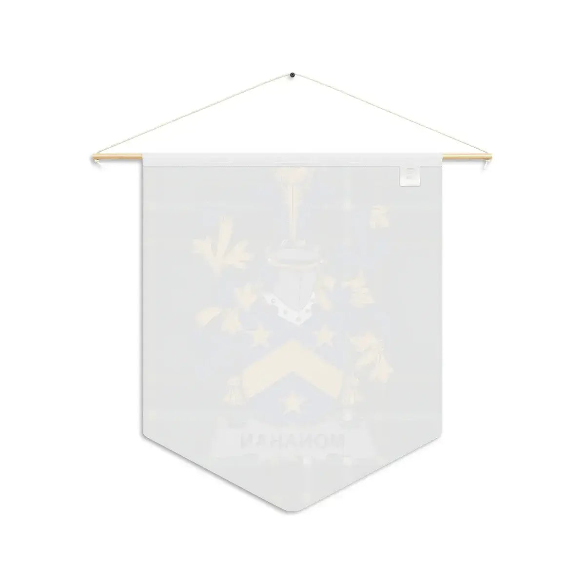 Monahan Coat Of Arms Irish Tartan Wall Pennant