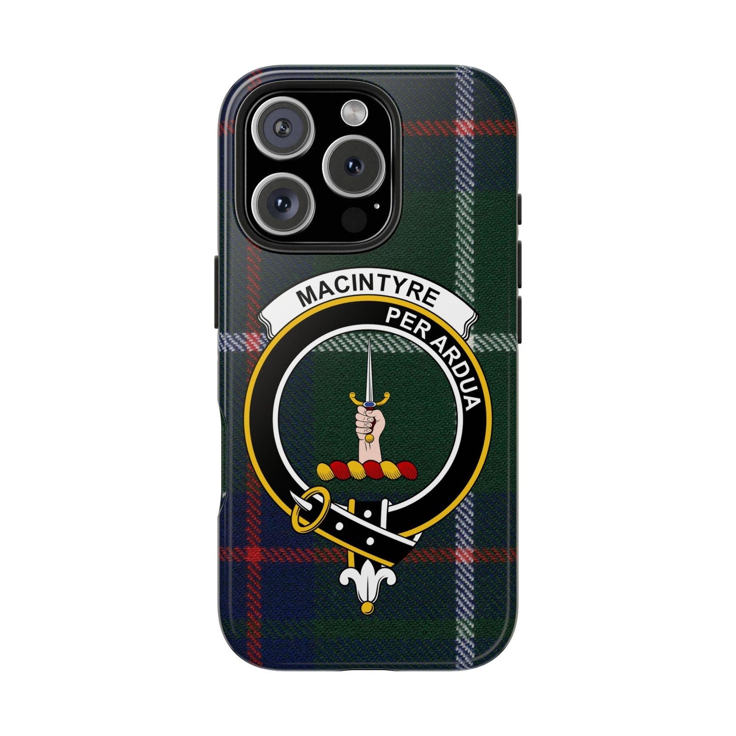 MacIntyre Clan Scottish Tartan Cell Phone Case - Celtic Ancestry Gifts