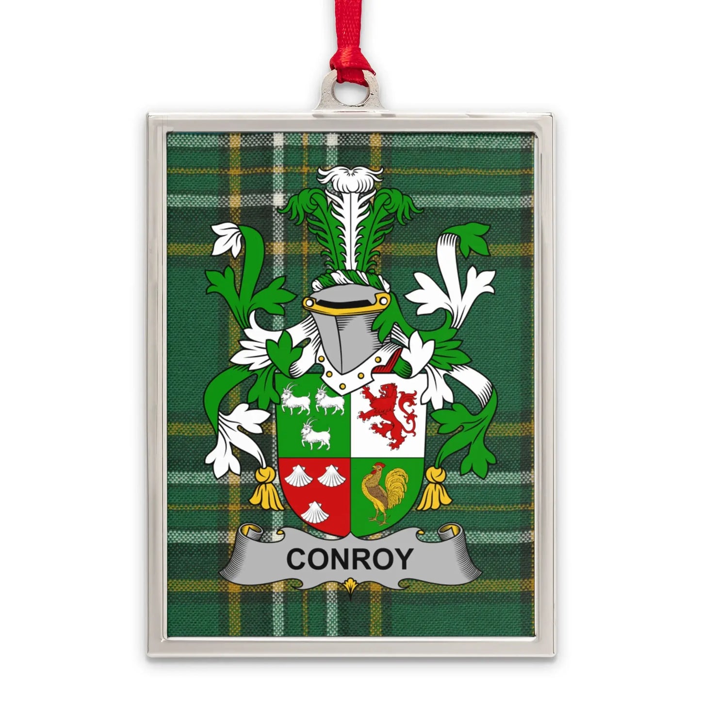 Conroy Coat of Arms Plaid Design Hanging Decor product