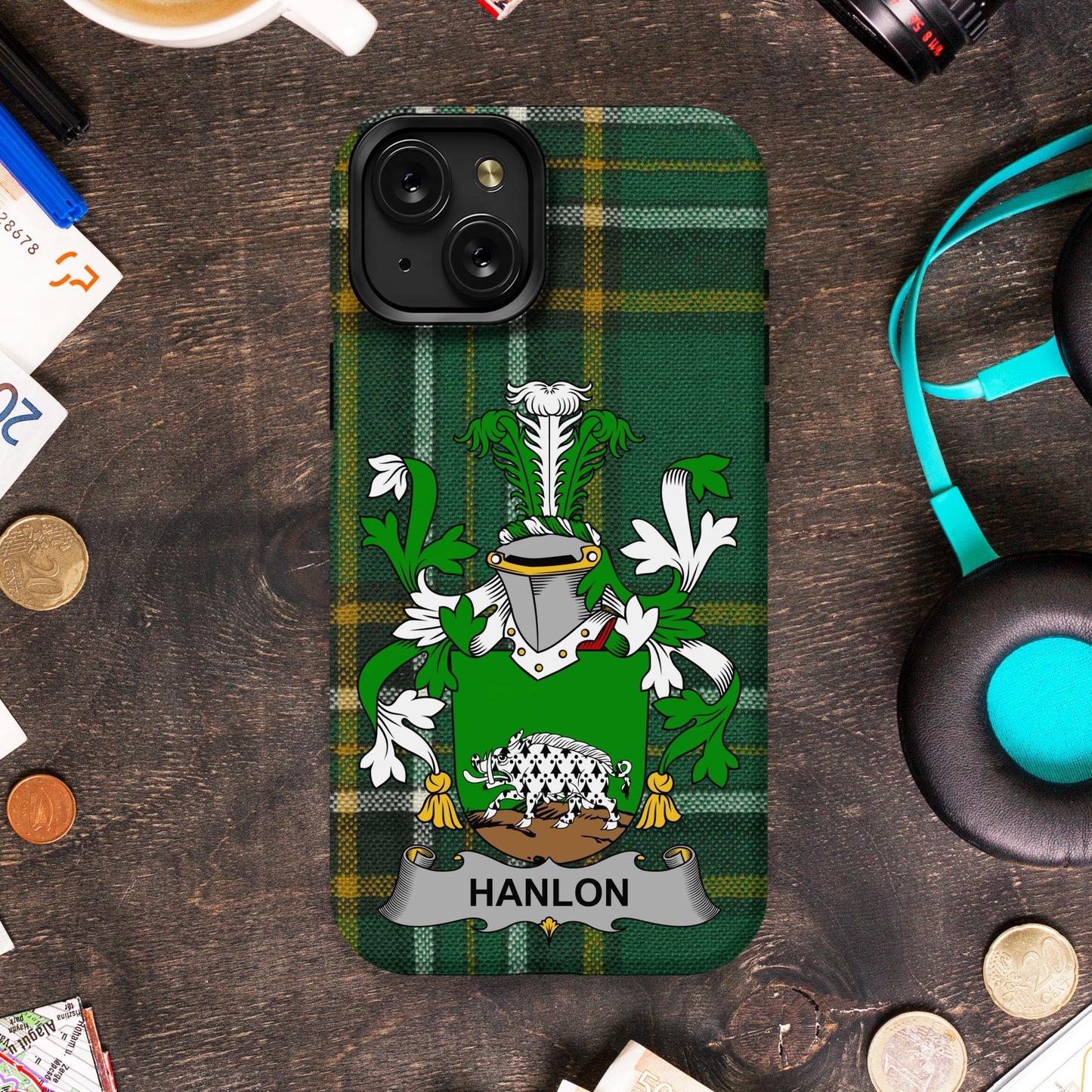 Personalized Family Crest iPhone Case product type
