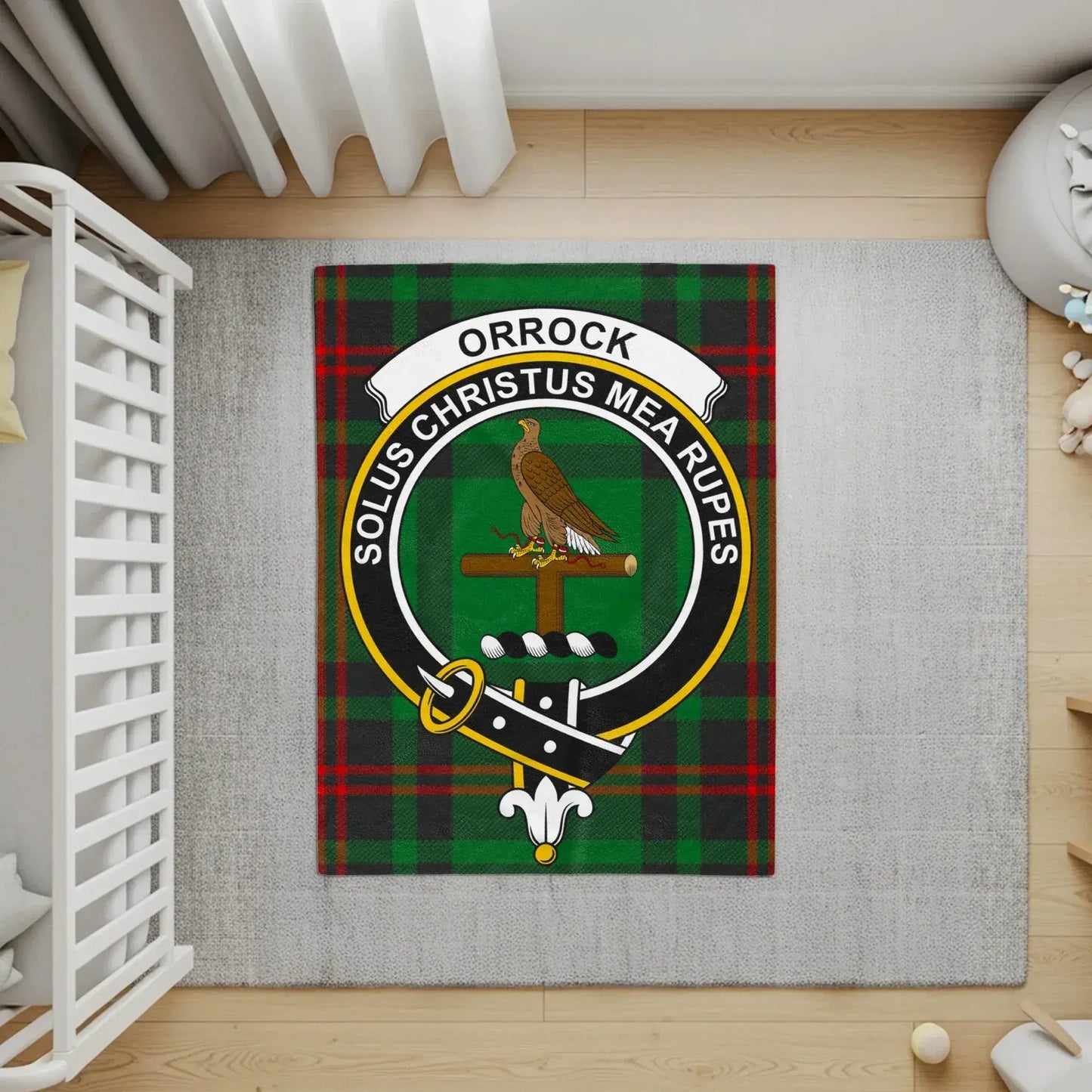 Orrock Scottish Clan Crest Rug for Home Decor product type
