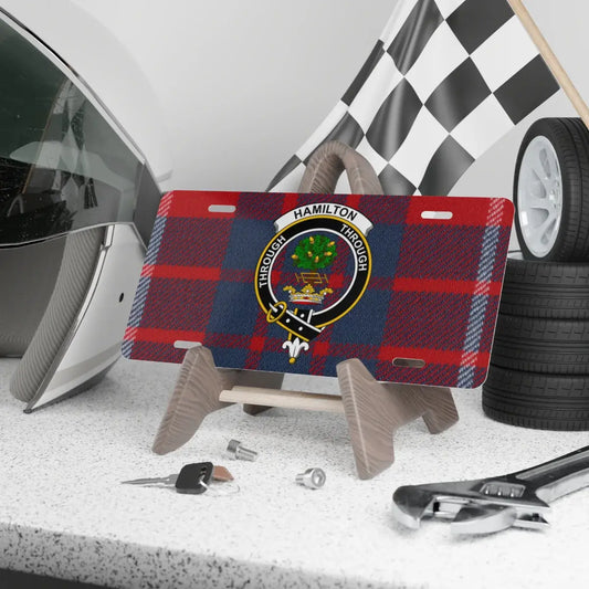 Hamilton Through and Through Custom License Plate product