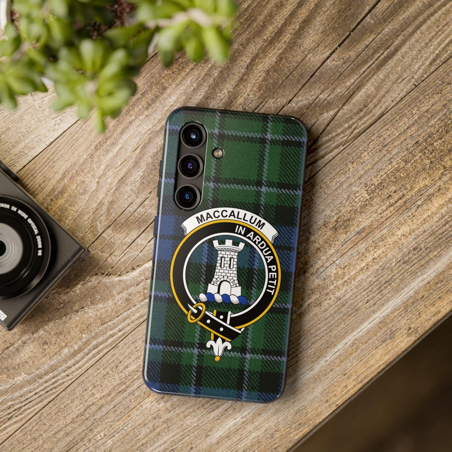 MacCallum Clan Scottish Tartan Cell Phone Case - Celtic Ancestry Gifts