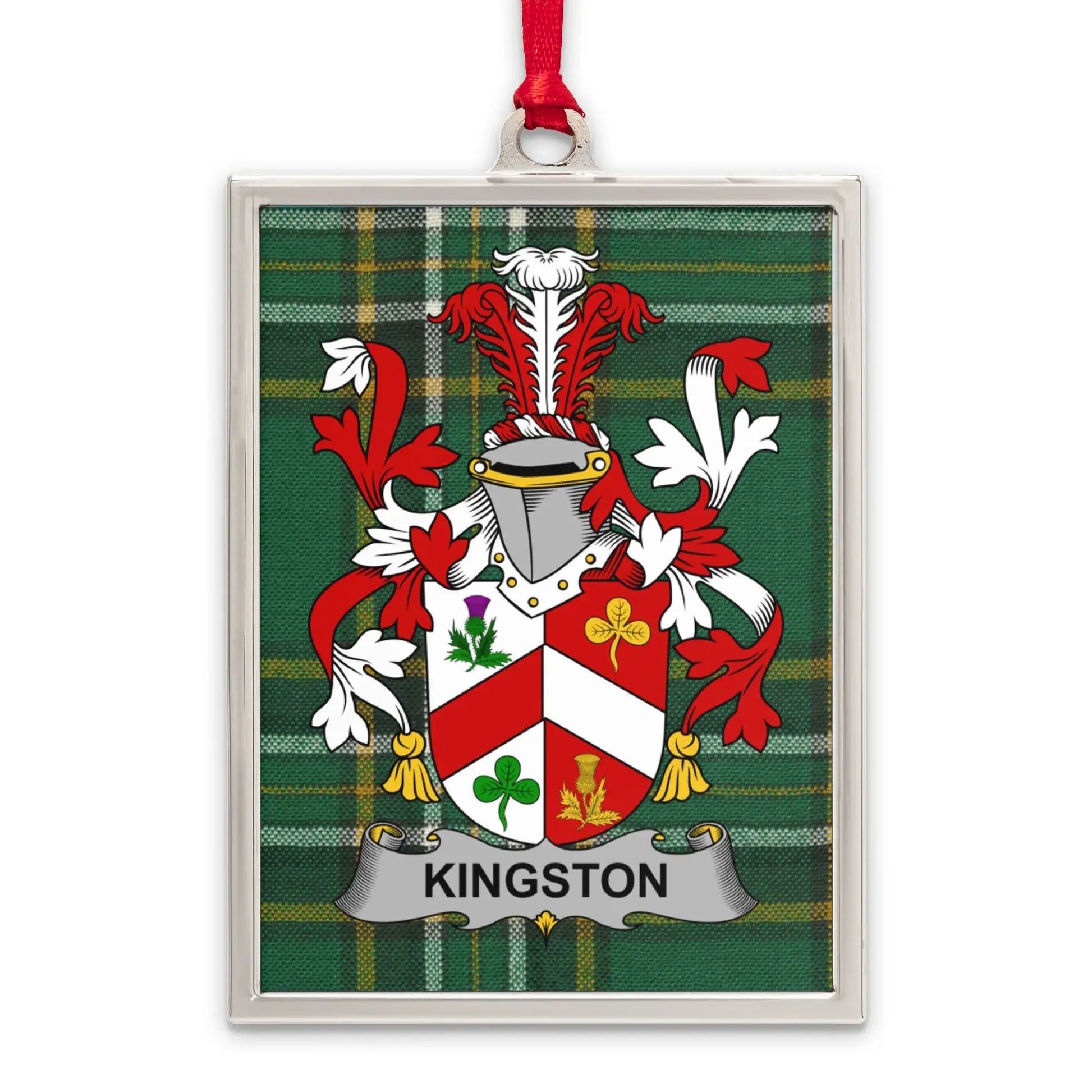Personalized Kingston Family Crest Plaque product type