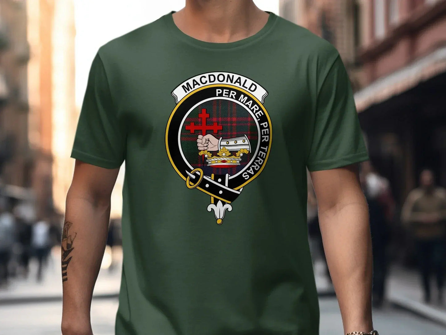 MacDonald Per Mare Per Terras Crest T-shirt product