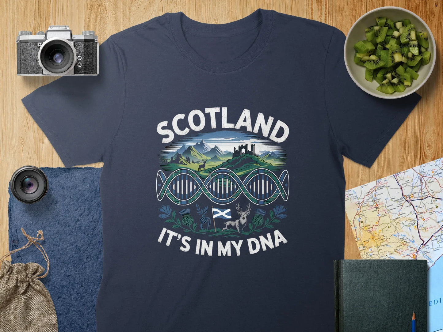 Scotland It's In My DNA Graphic T-Shirt product