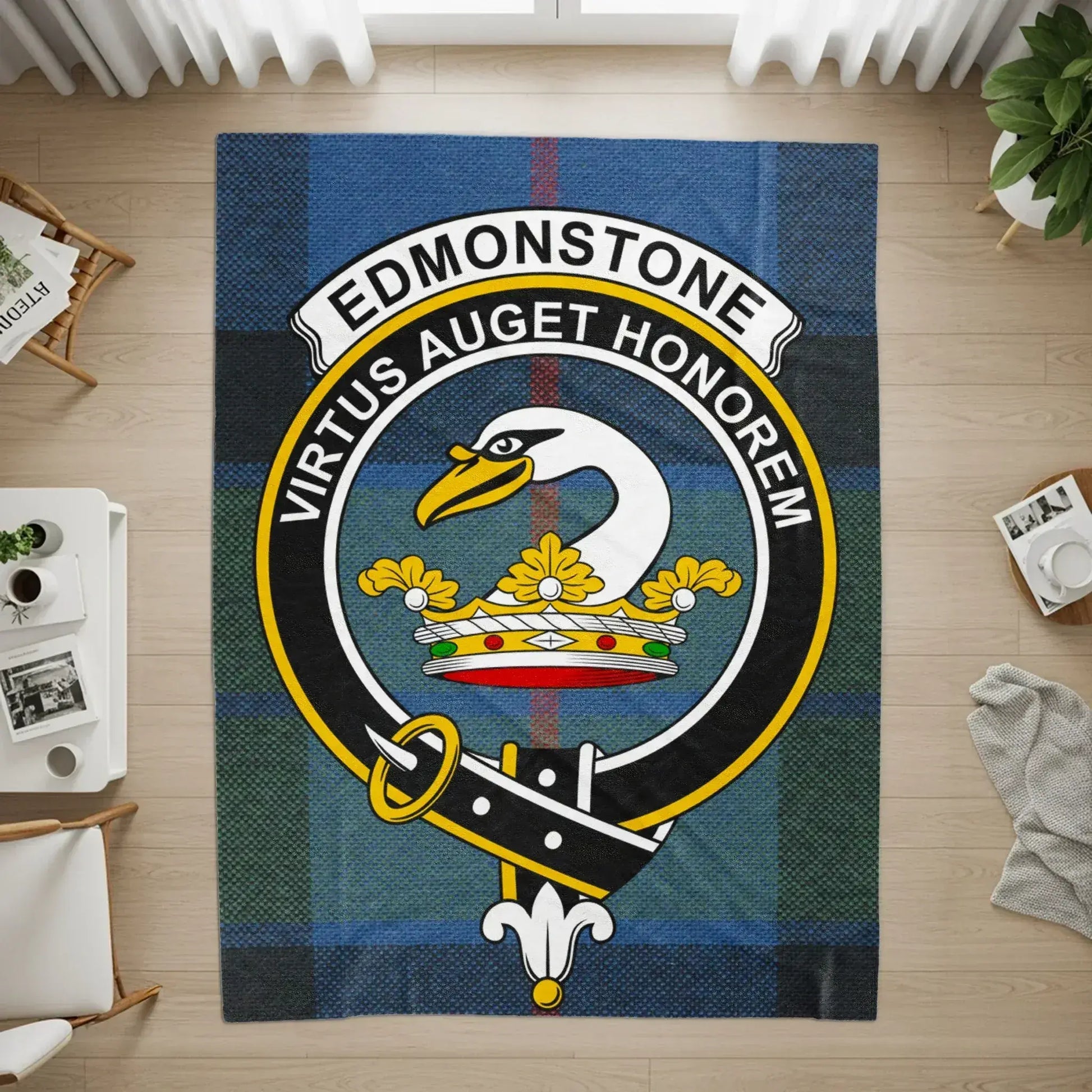 Edmonstone Virtus Auget Honorem Emblem Decor product