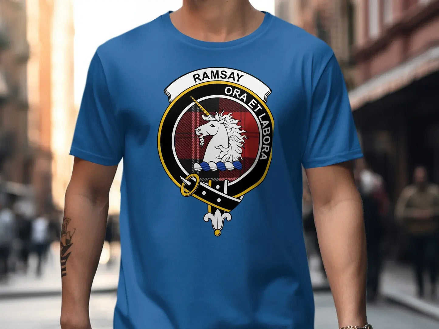 Ramsay Ora Et Labora Emblem T Shirt product type
