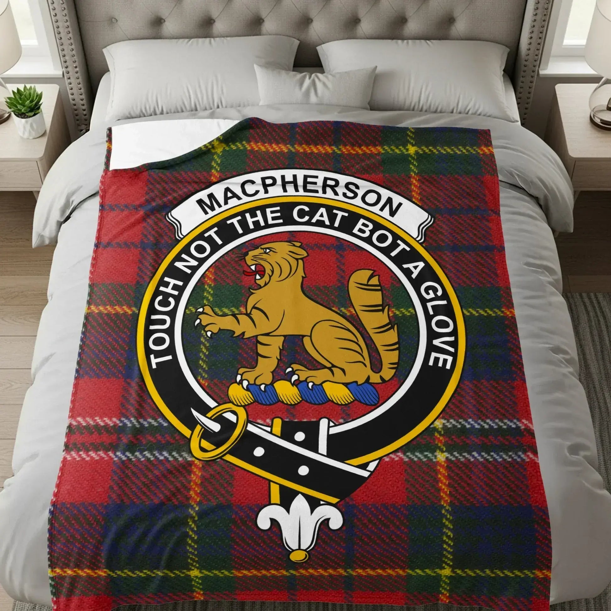 MacPherson Touch Not The Cat Bot A Glove Blanket product