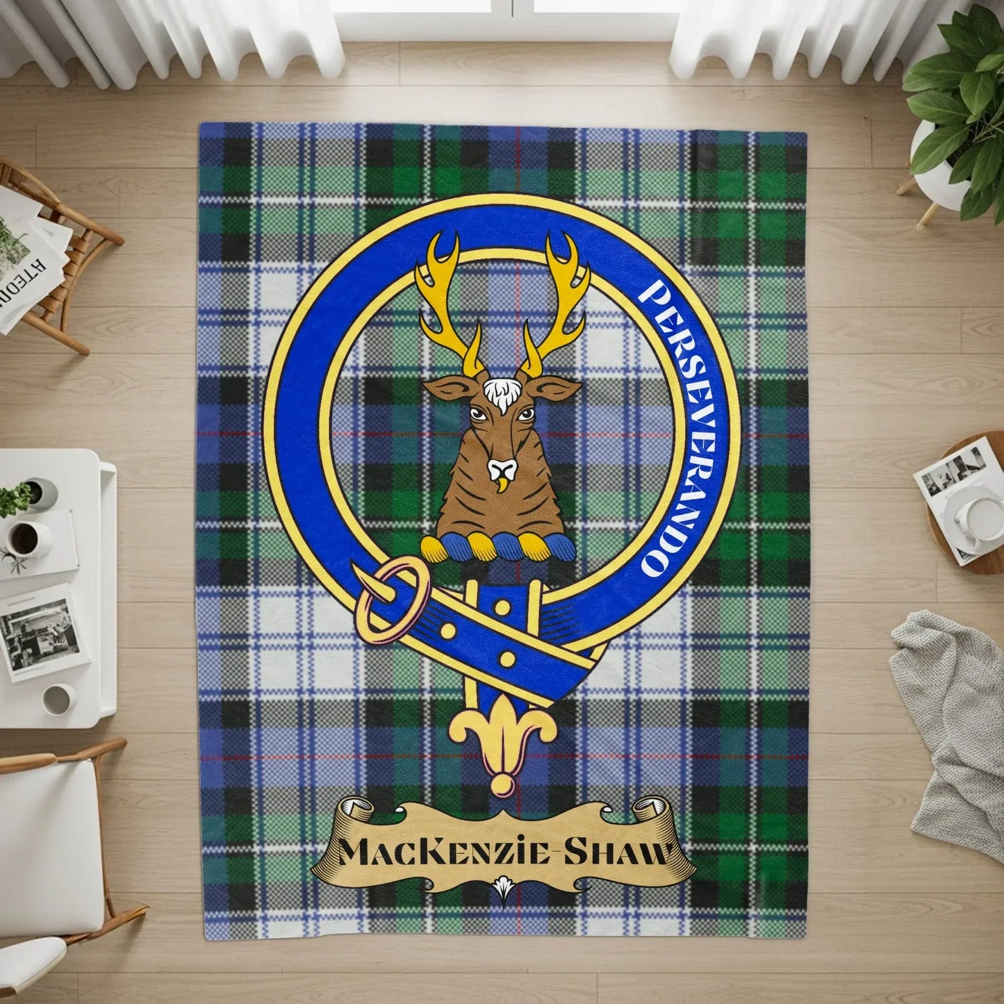 Mackenzie Shaw Perseverando Plaid Rug product