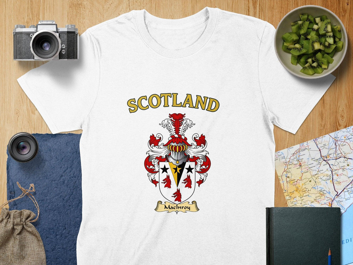 Scotland Themed Graphic Design T-shirt product type