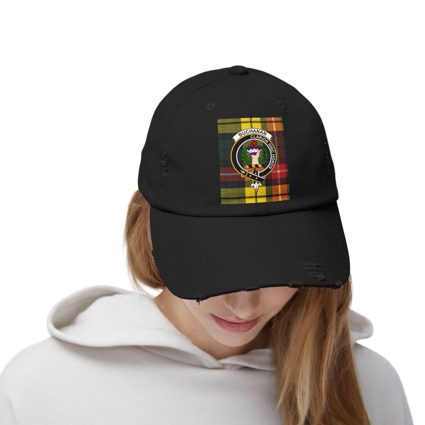 Buchanan Clan Crest Stylish Scottish Baseball Cap - Celtic Ancestry Gifts