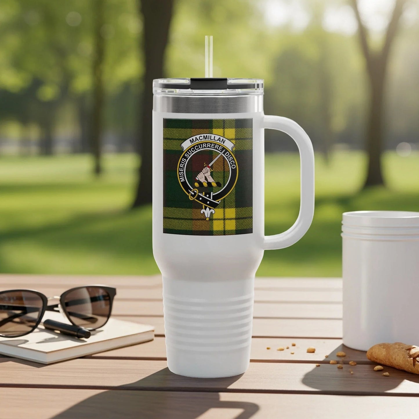 Macmillan Hunting Tartan Insulated Drinking Cup product