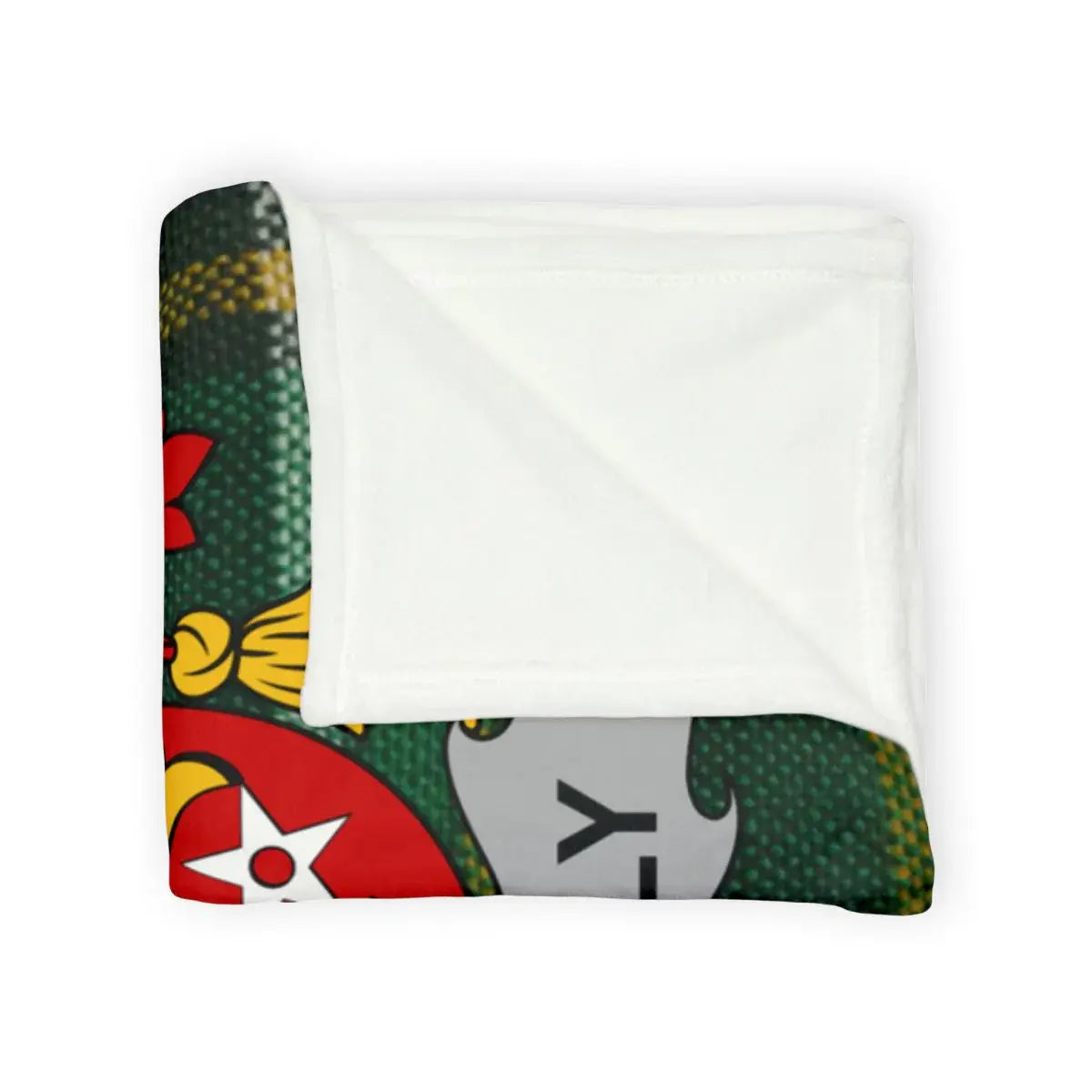 Cozy Green Army Themed Printed Blanket product