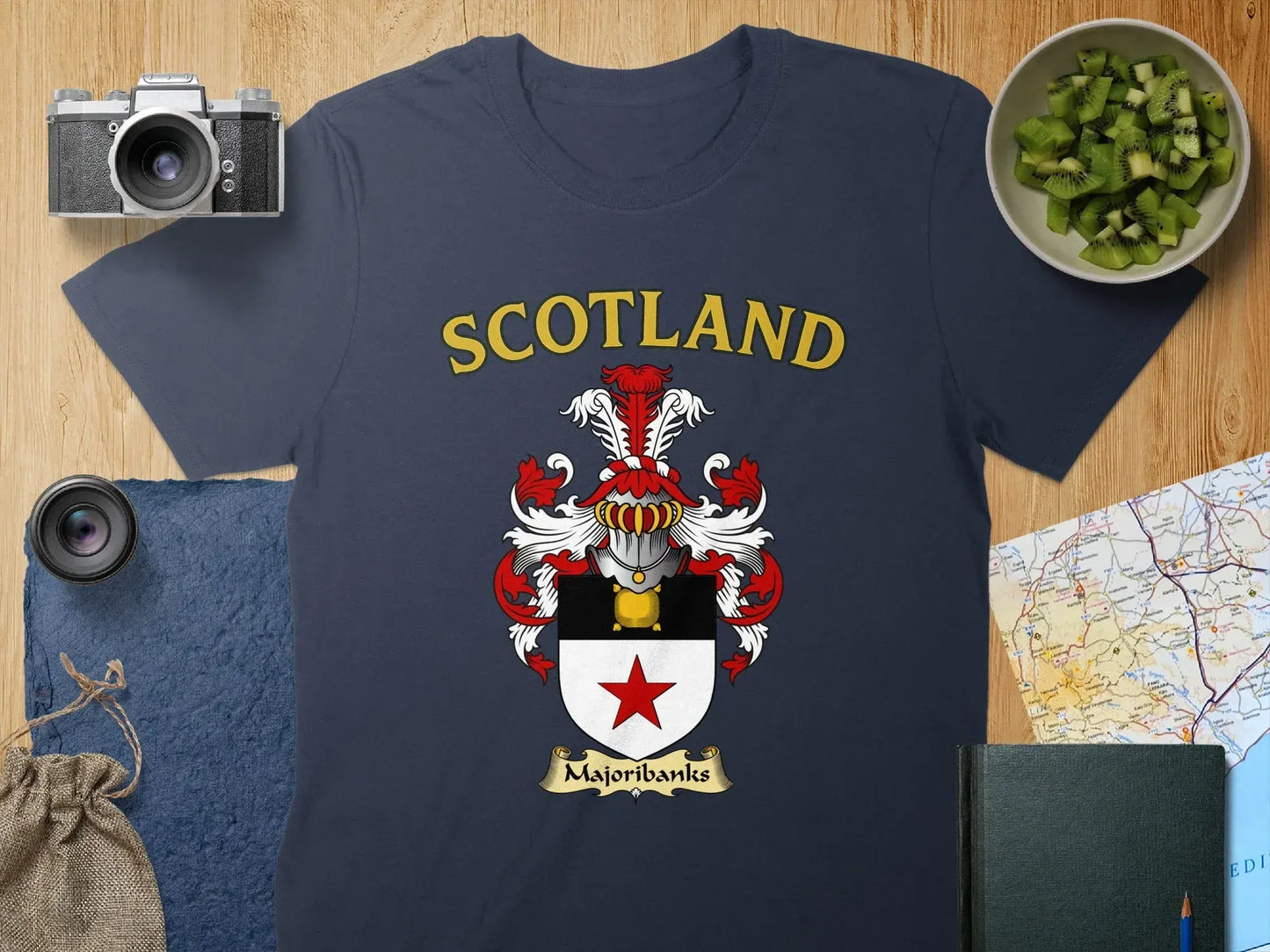 Scotland Majoribanks Family Crest T-Shirt product