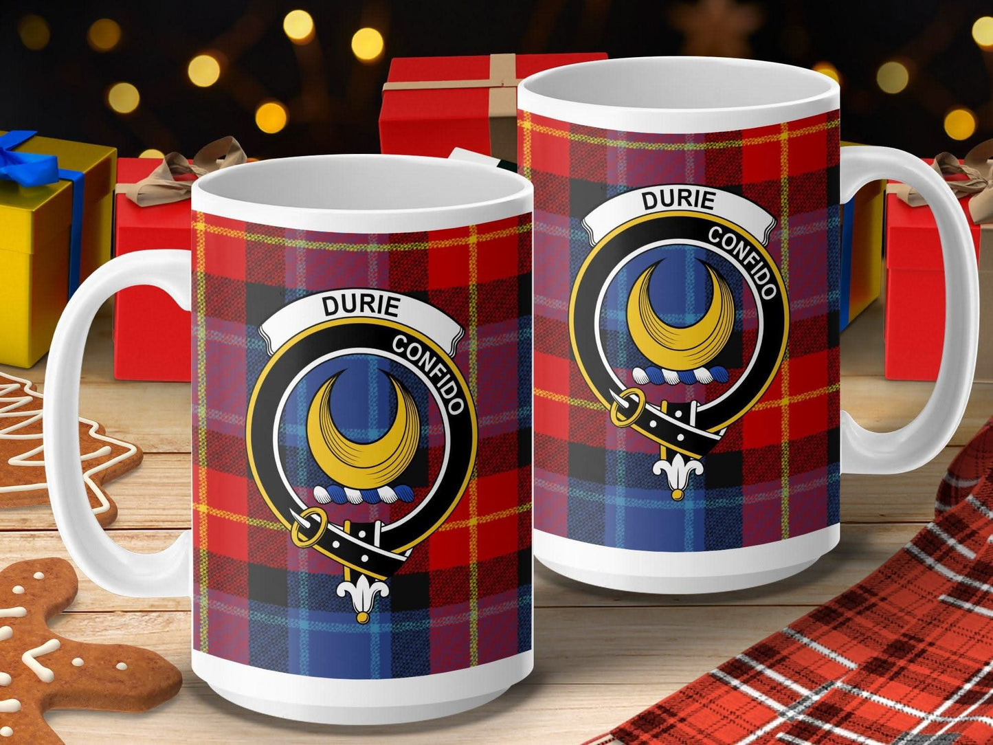 Durie Confido Clan Tartan Pattern Mug product