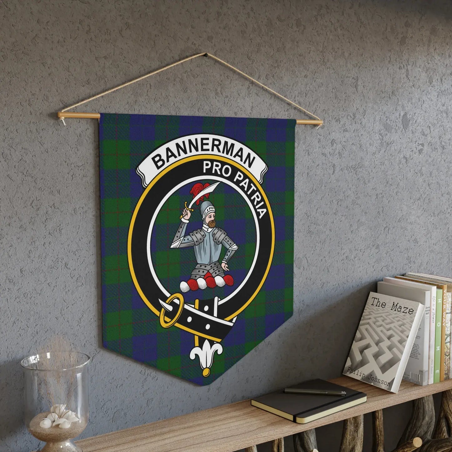 Bannerman Pro Patria with Knight Hanging Banner product