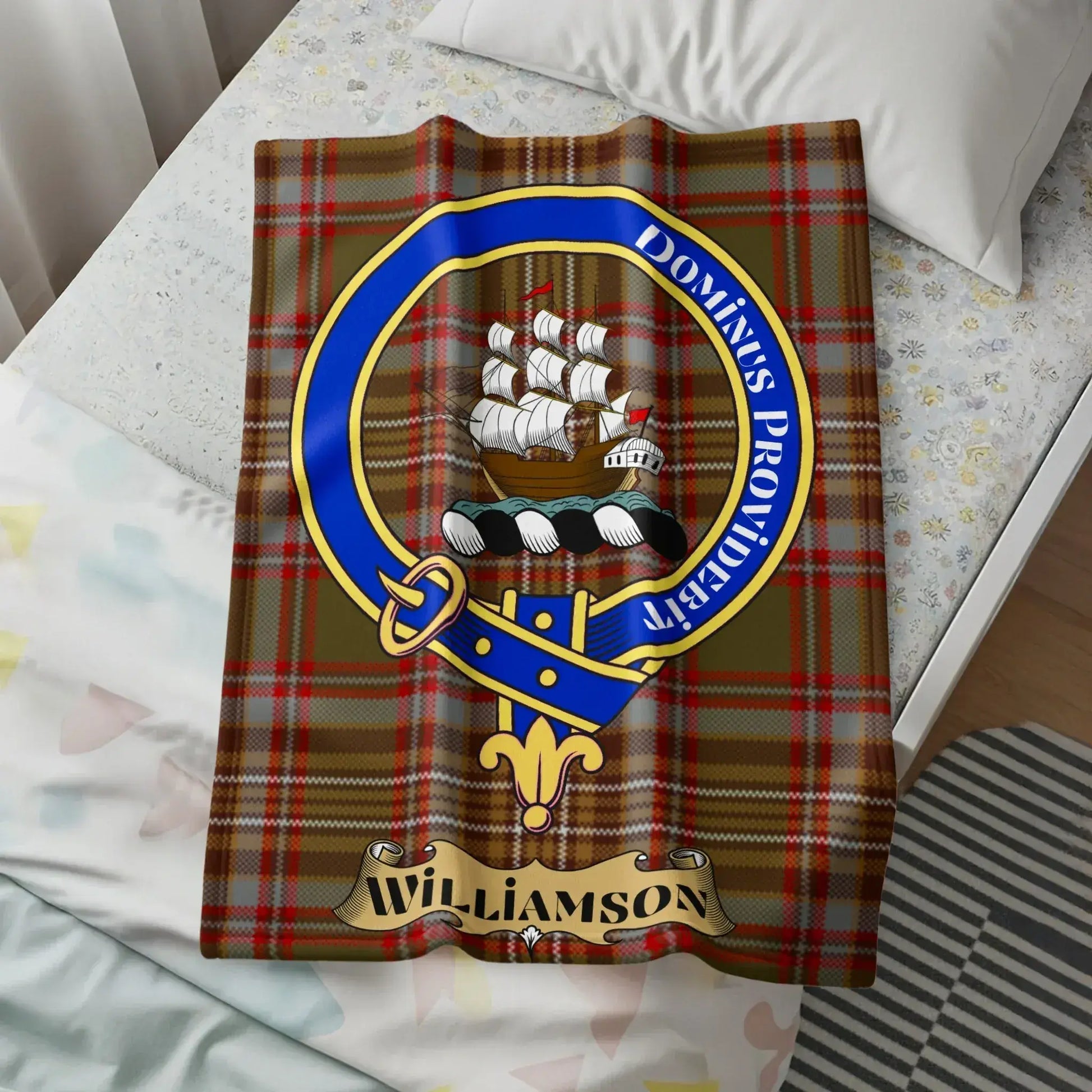 Clan Williamson Plaid Blanket Unique Heritage Product
