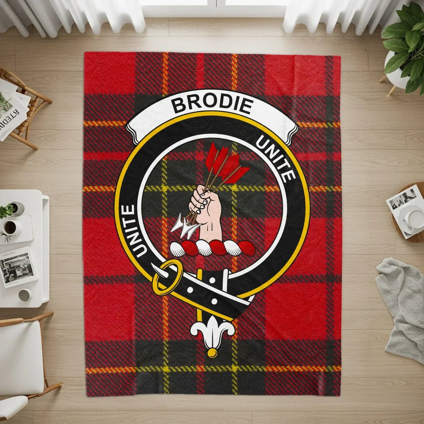 Brodie Unite Tartan Pattern Carpet decoration product type