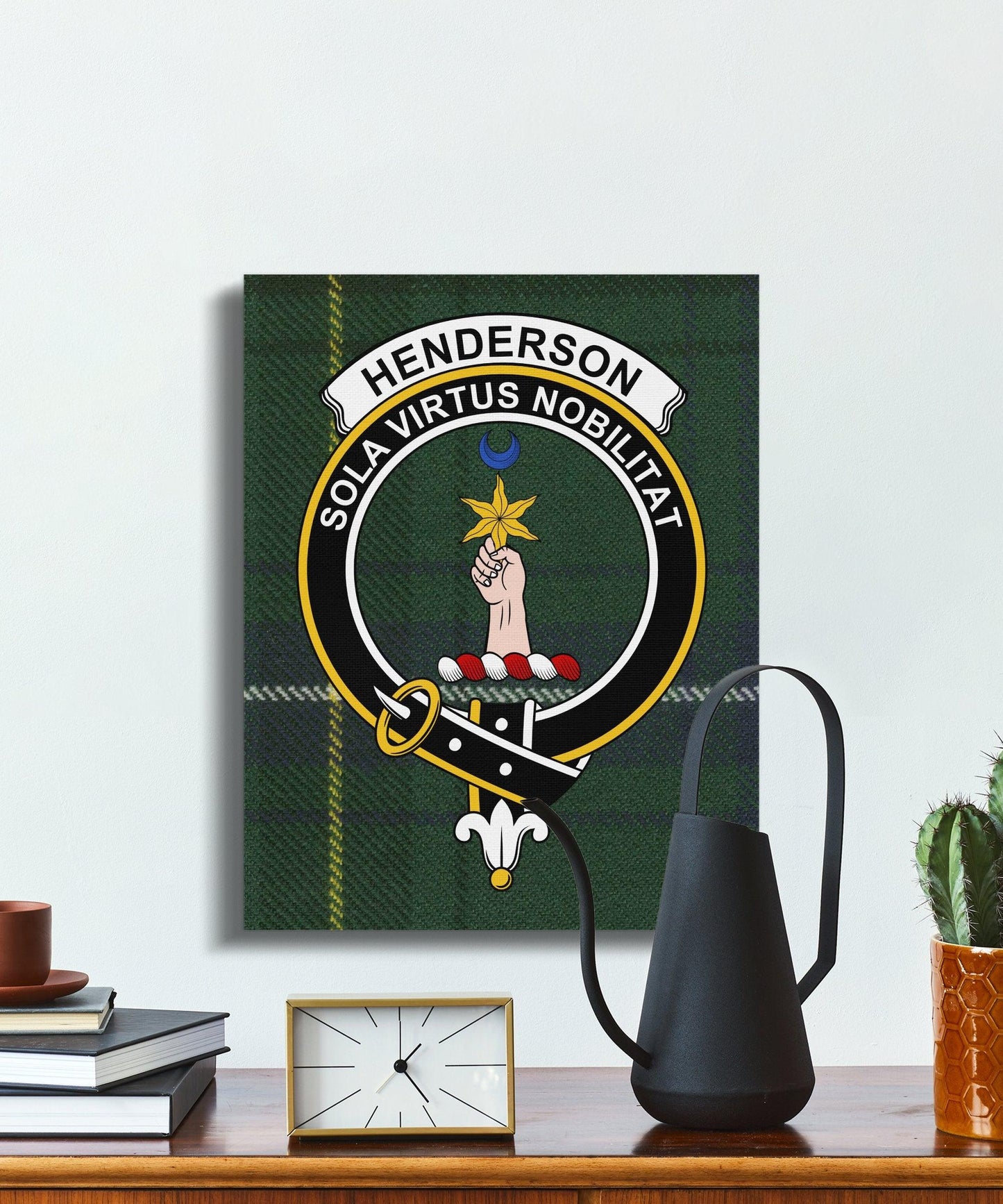 Henderson Sola Virtus Nobilitat Design Canvas product