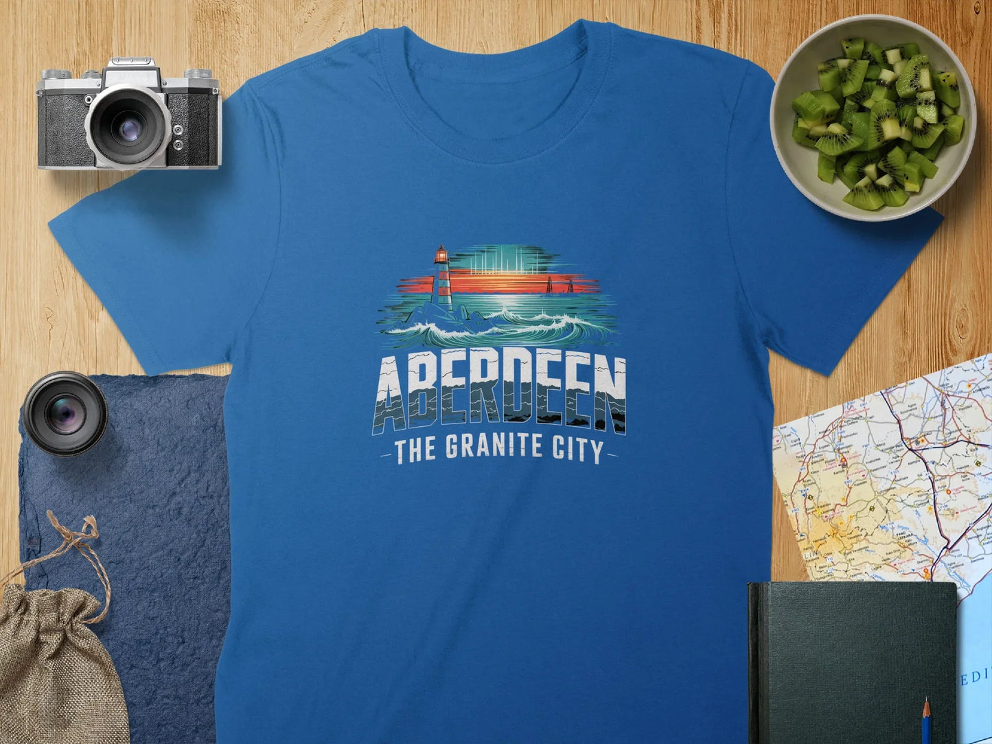 Aberdeen The Granite City Graphic T-Shirt product type