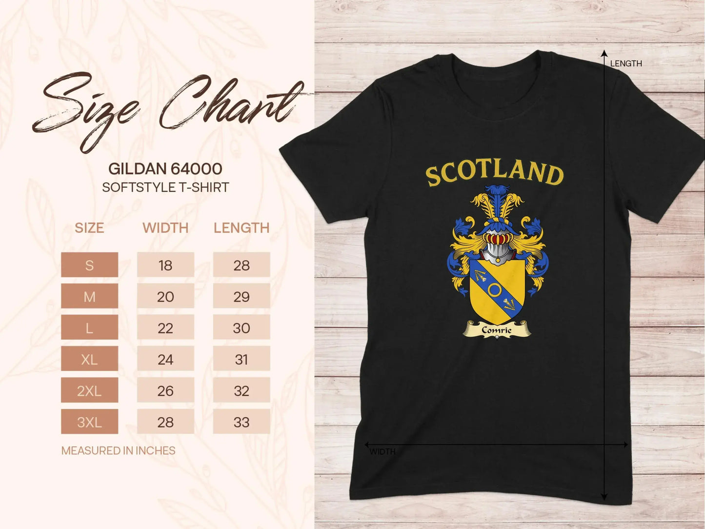Scotland Coat of Arms Graphic T-Shirt product