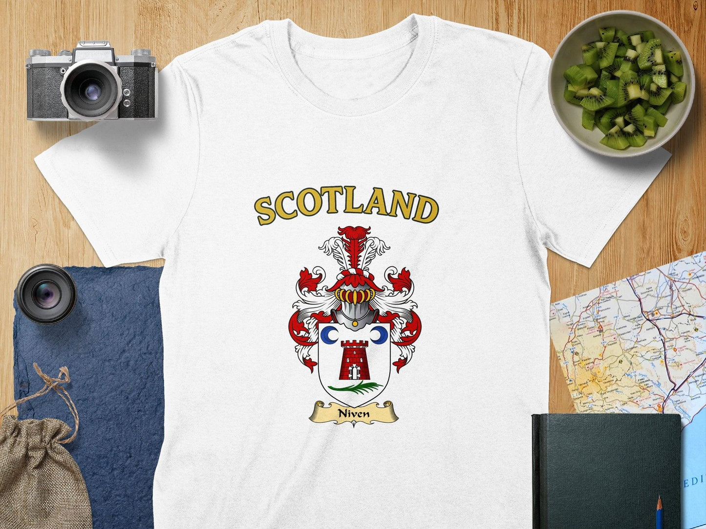 Scotland Family Crest Graphic T-Shirt product type