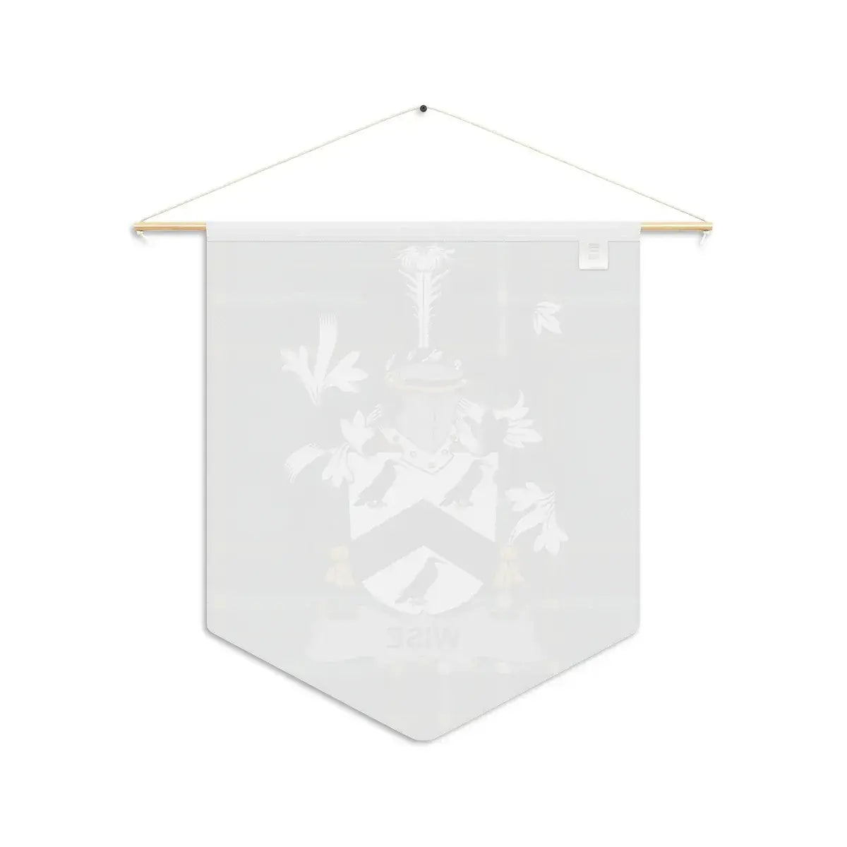 Black and White Crest Themed Hanging Wall Art product