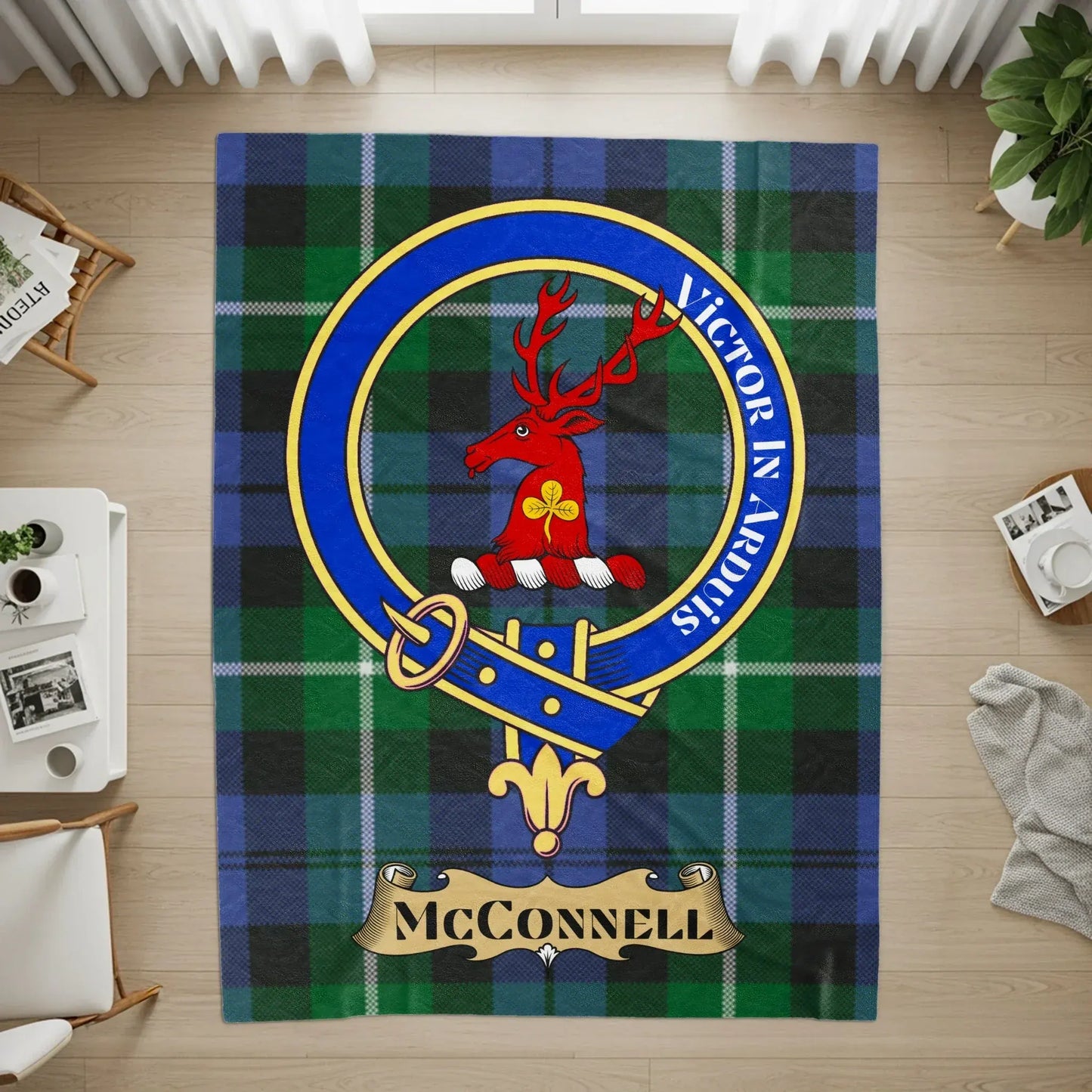 McConnell Victor in Arduis Crest Item Scots Clan product