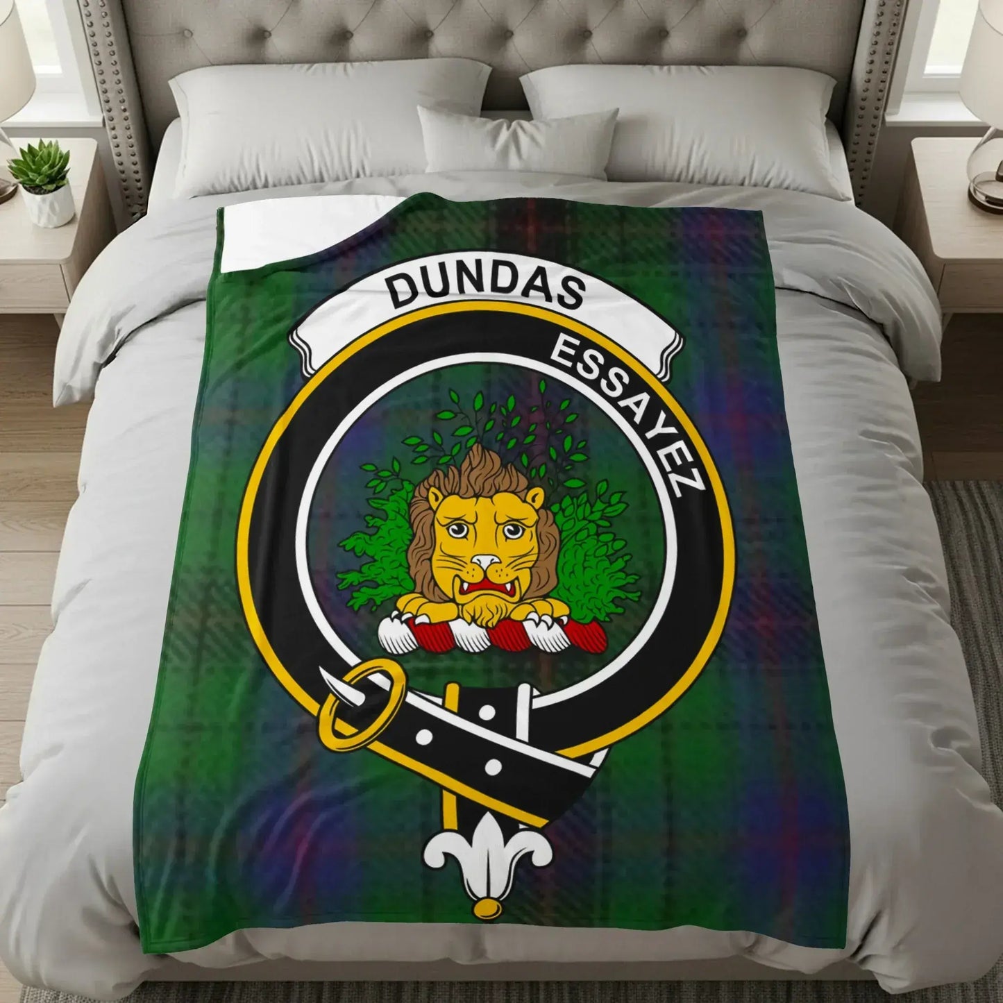 Dundas Essayez Lion Crest Comfortable Blanket product