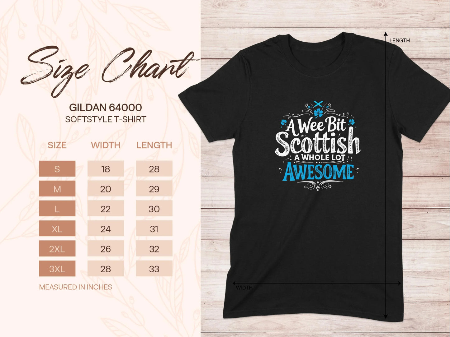 A Wee Bit Scottish A Whole Lot Awesome t-shirt product