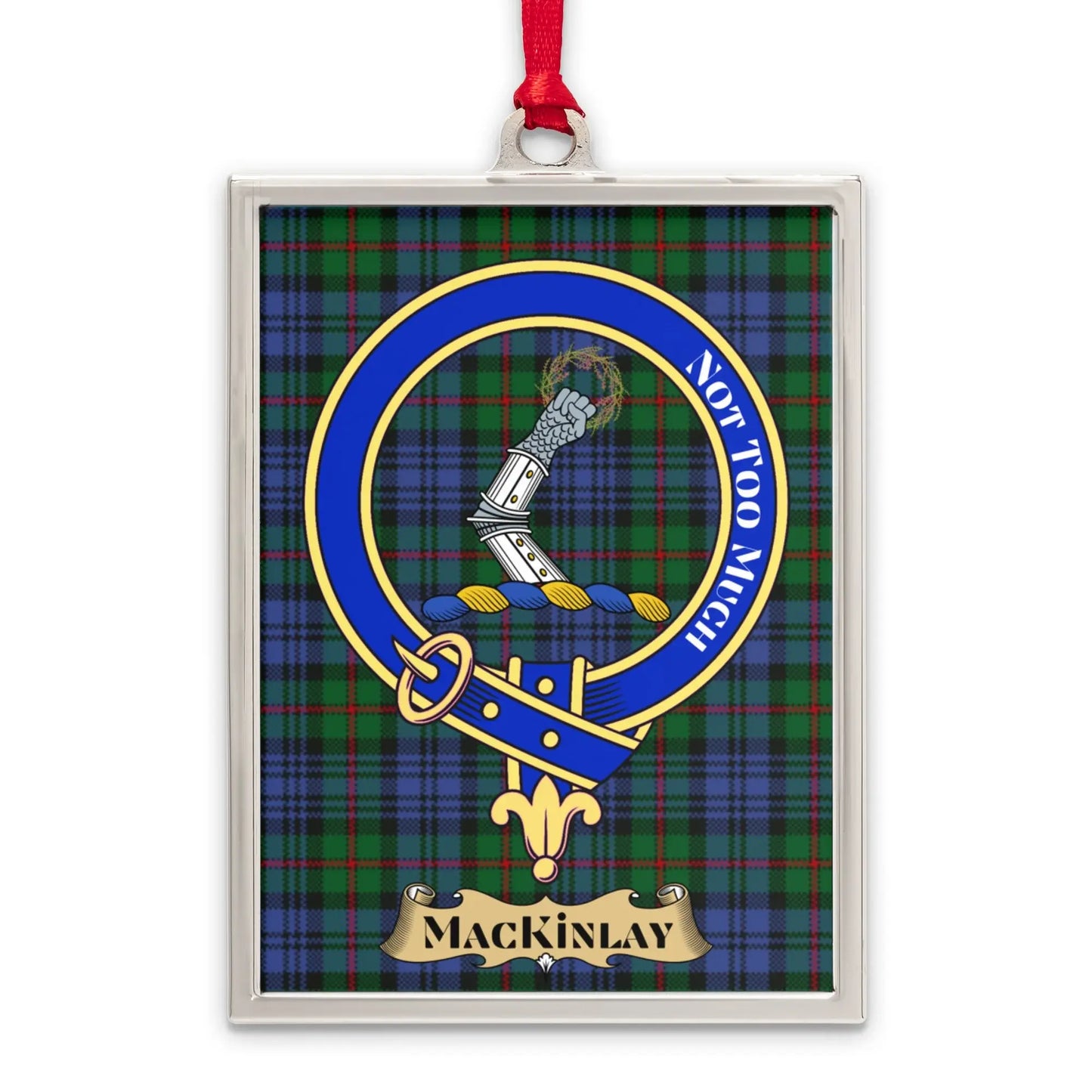 MacKinlay Clan Crest Badge Pattern Ornament product