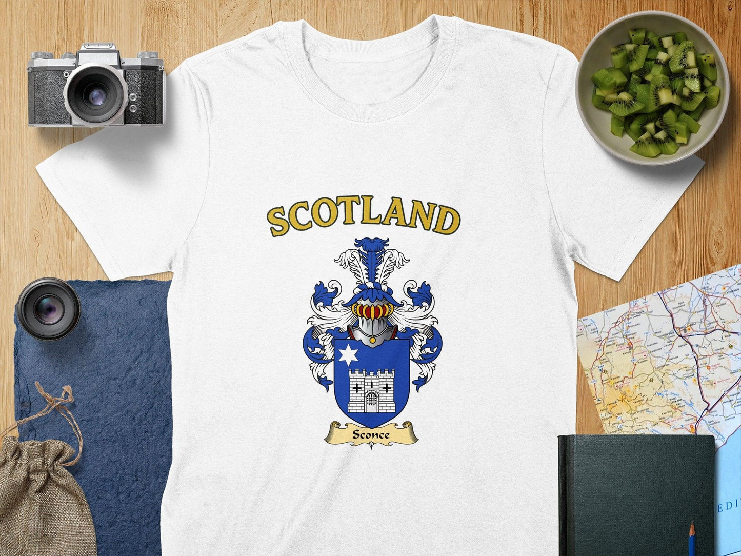 Scotland Scone Crest Graphic Print T-Shirt product type