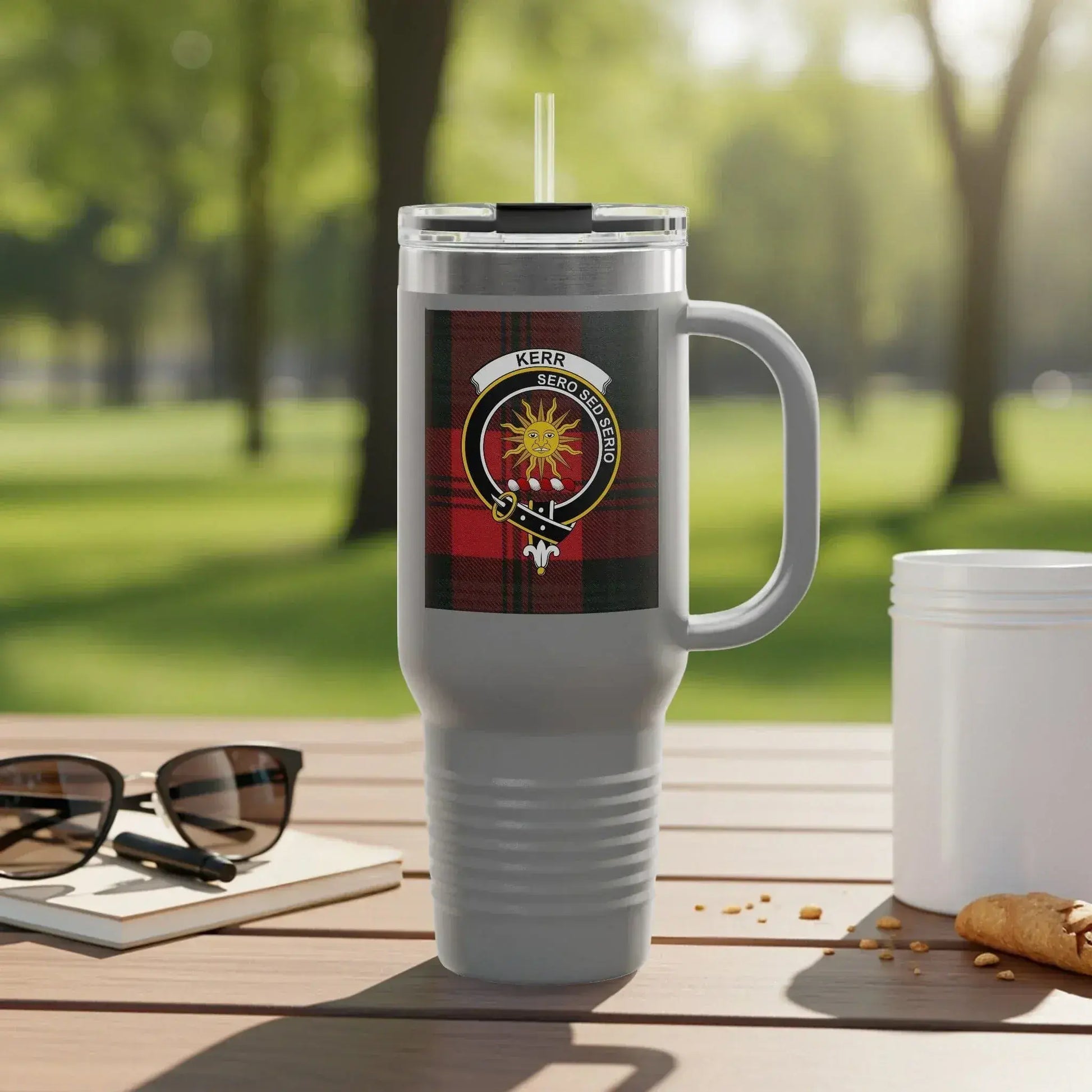 Kerr Family Clan Crest Shield Emblem Drinkware product