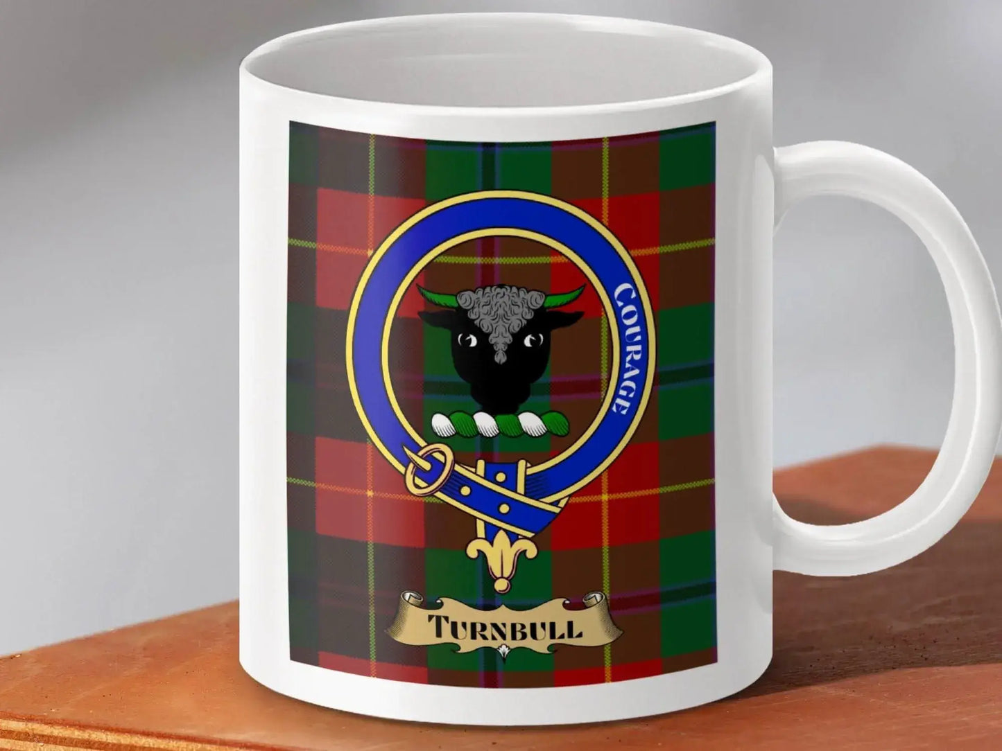 Scottish Turnbull Courage Tartan Mug Product