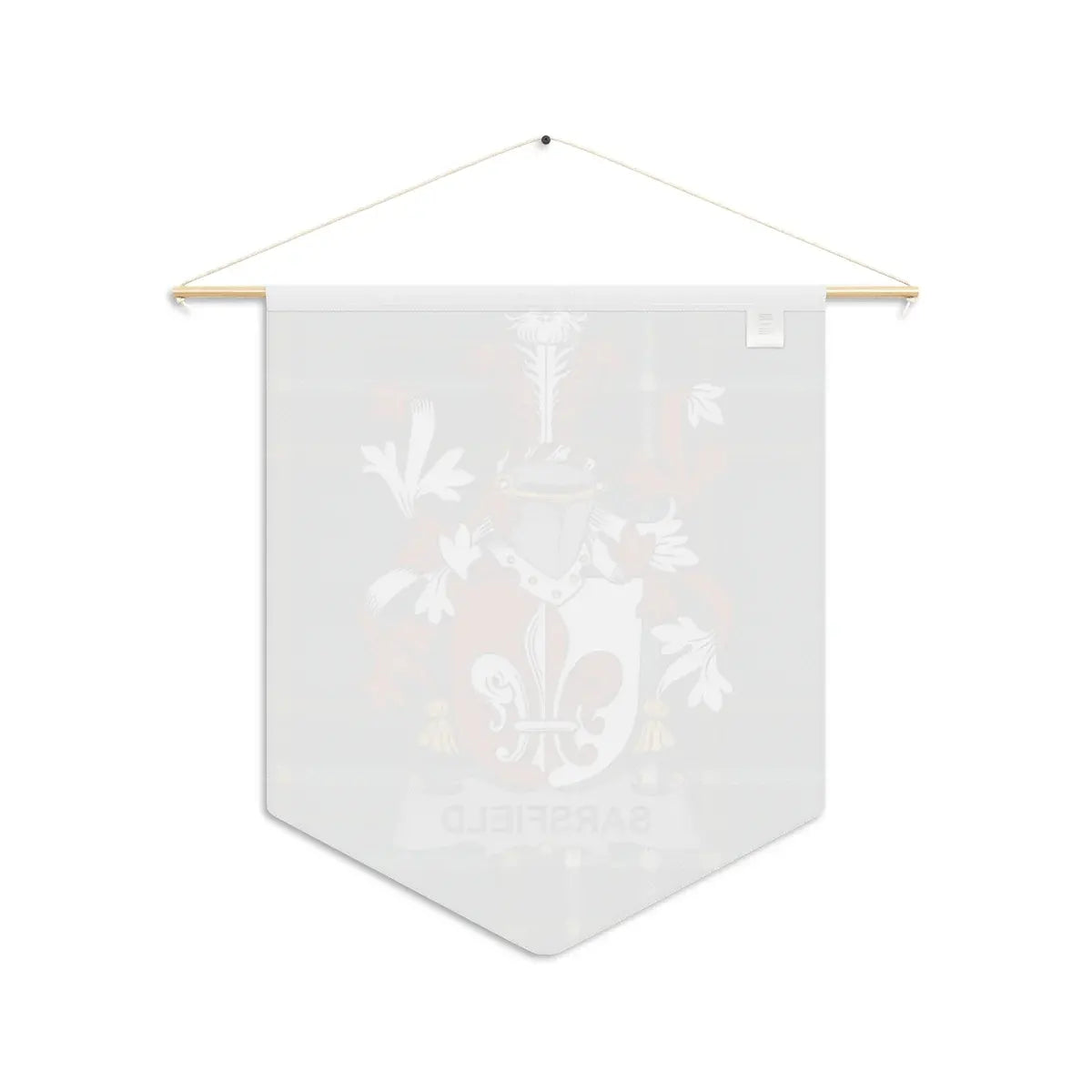 Family Crest with Fleur-de-Lis on Wall Hanging product