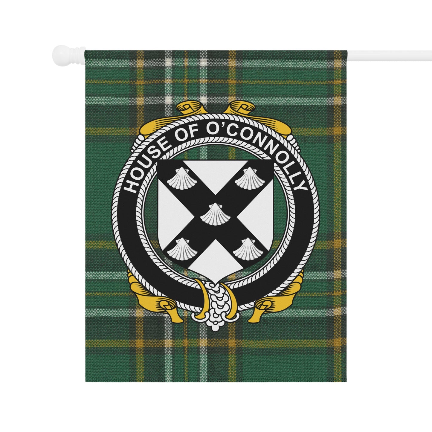 House of O'Connolly Tartand Pattern Flag