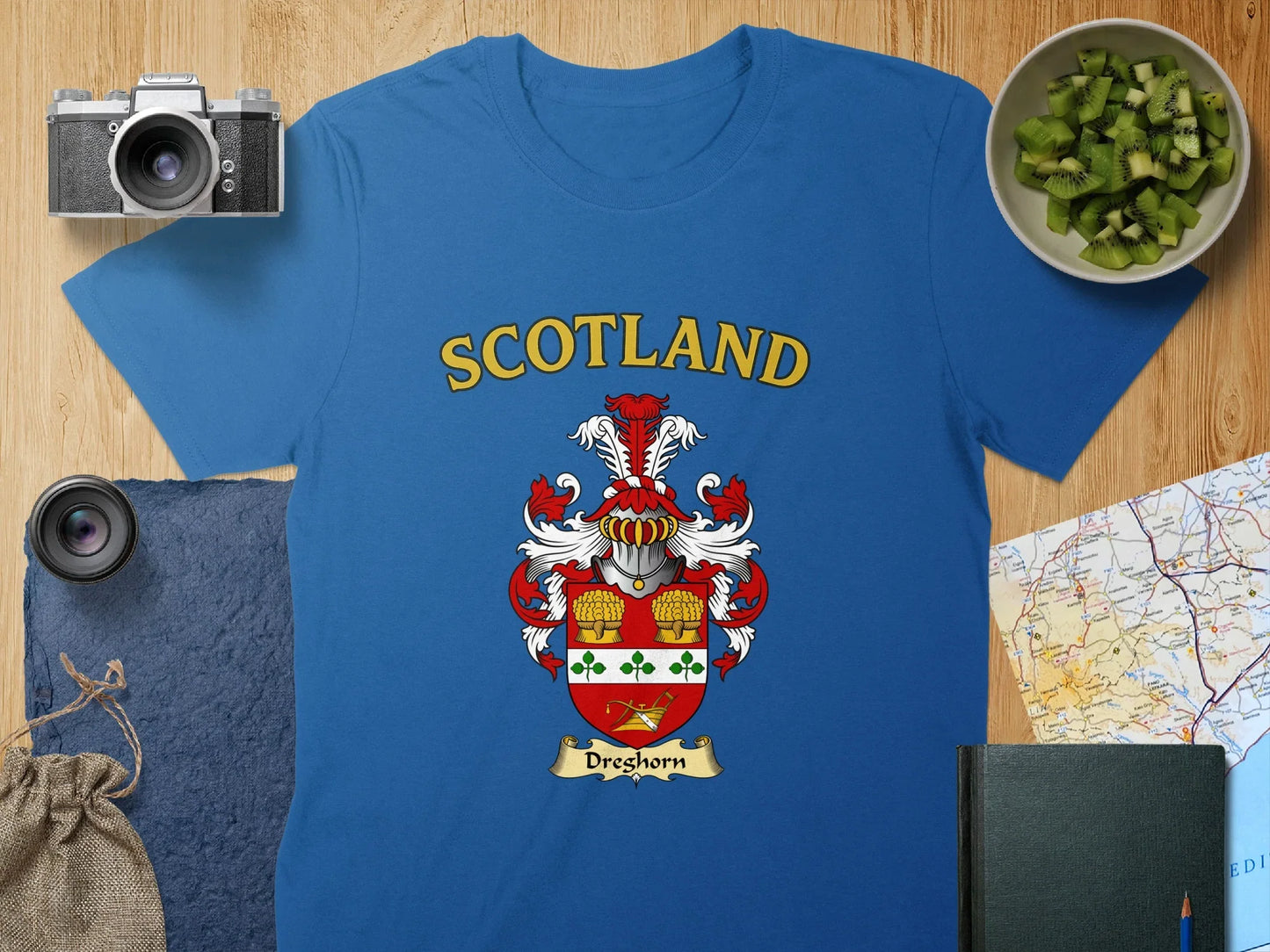 Scotland Dreshorn Crest Graphic T-shirt product