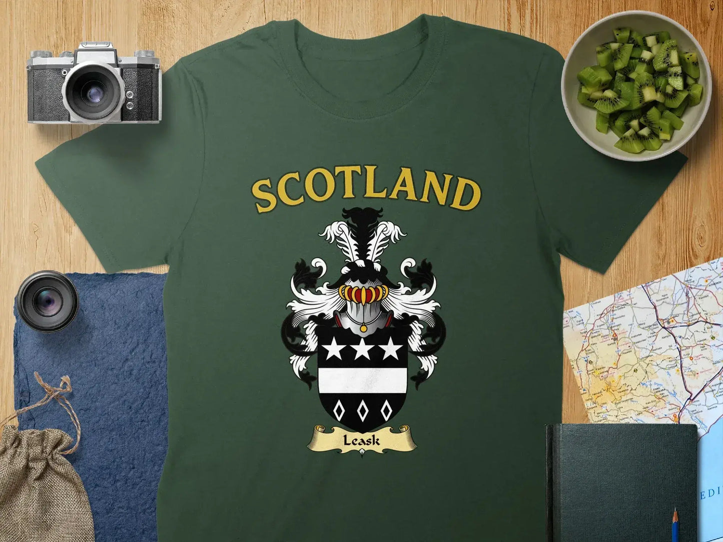 Scotland Leask Heritage Crest Graphic T-shirt product type
