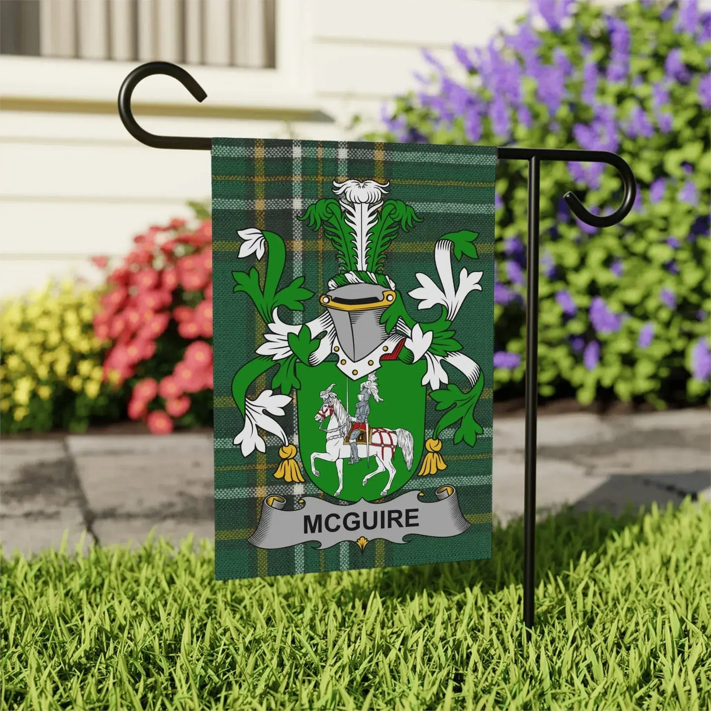 McGuire Family Crest Garden Flag product